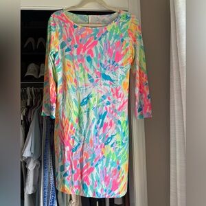 Lilly Pulitzer Marlowe Dress in Multi Sparkling Sands
